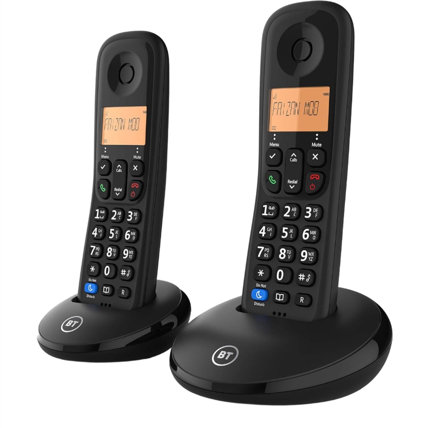 BT Everyday Cordless Home Phone with Basic Call Blocking and, Twin Handset Pack