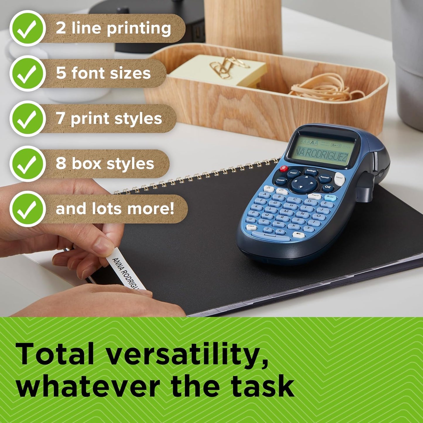 Dymo LetraTag LT-100H Label Maker Starter Kit Plus