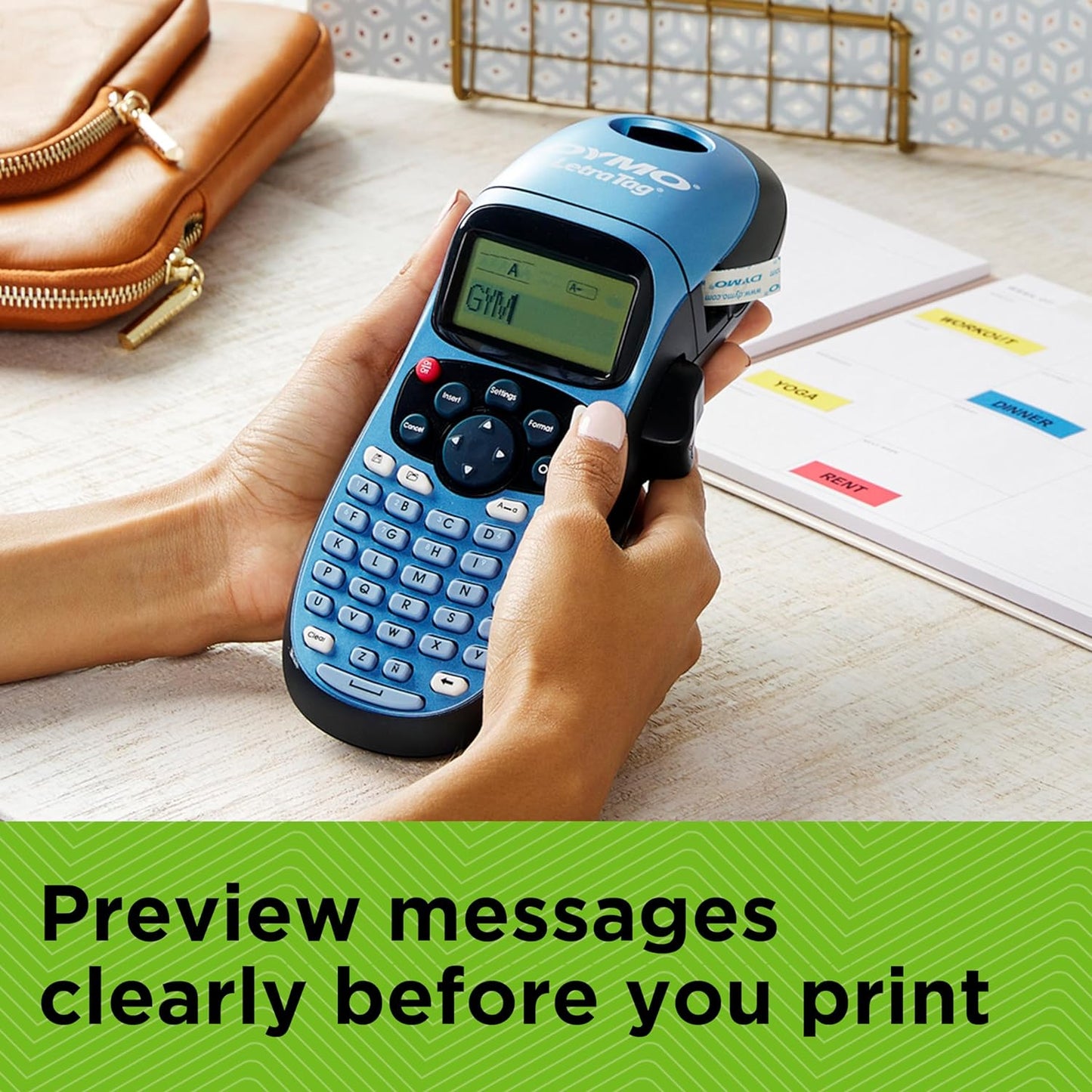 Dymo LetraTag LT-100H Label Maker Starter Kit Plus