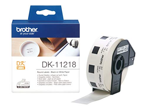 BROTHER DK-11218 White 24mm 1000 Labels Per Roll