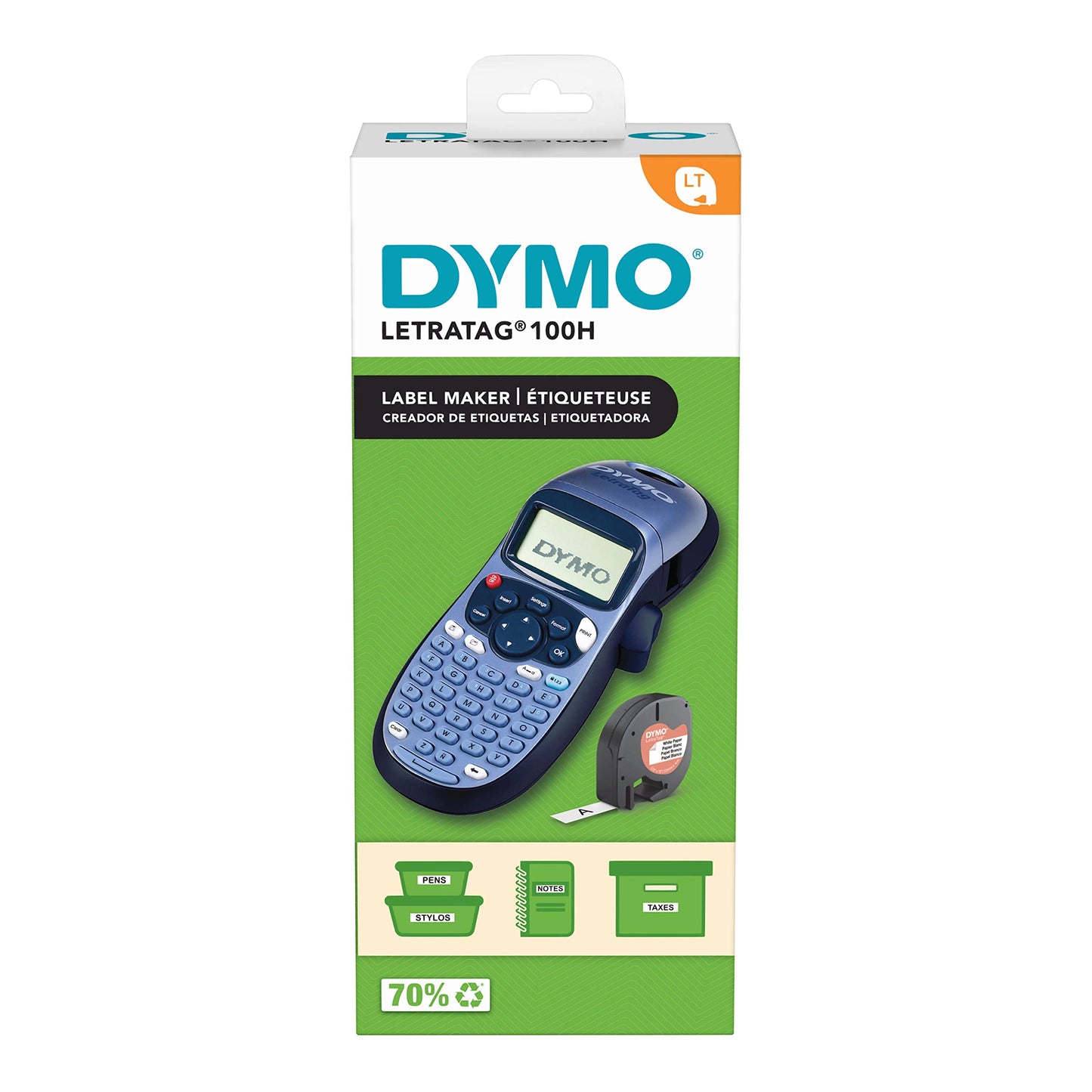 Dymo LetraTag LT-100H Handheld Label Maker | Blue