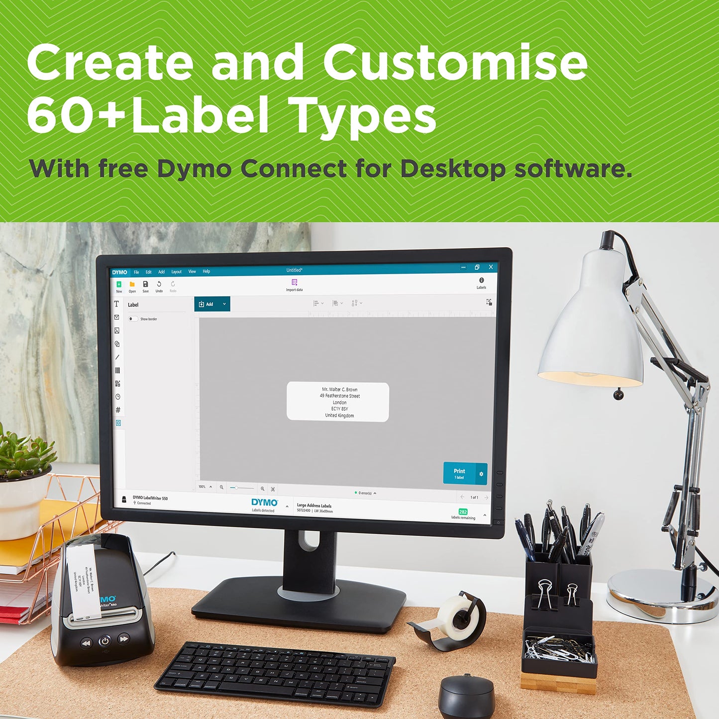Dymo LabelWriter 550 Label Printer Value Pack