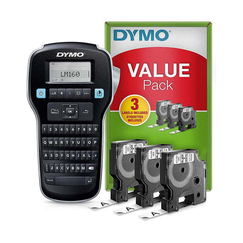 Dymo LabelManager 160 Label Maker Value Pack