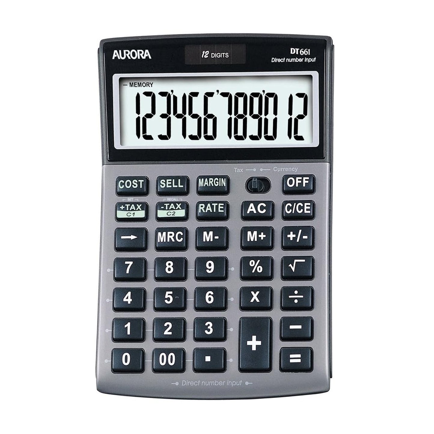 Aurora DT661 Business Calculator with Cost Sell Margin and Tax