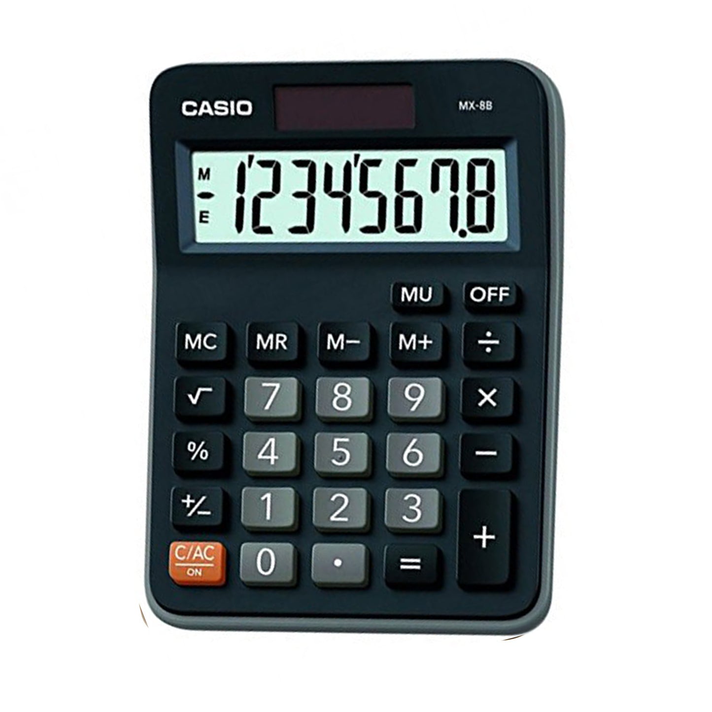 Casio MX-8B Desk Top Calculator, Black