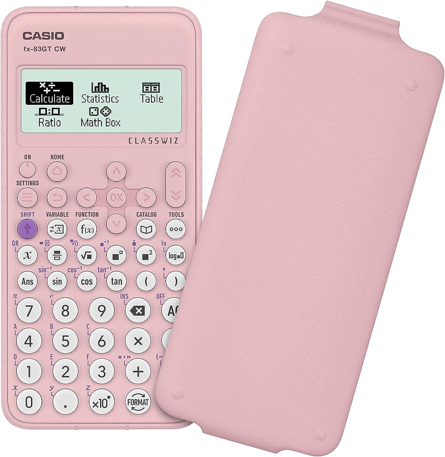 New Casio FX-83GTCW Pink Scientific Calculator