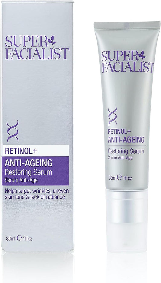 Super Facialist Retinol+ Anti-Ageing Serum - 30ml - Vegan Friendly