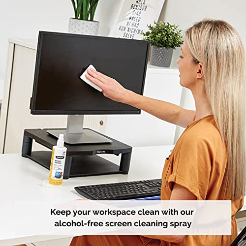 Fellowes 250ml Screen Cleaning Spray - Alcohol-Free, 1500+ Applications