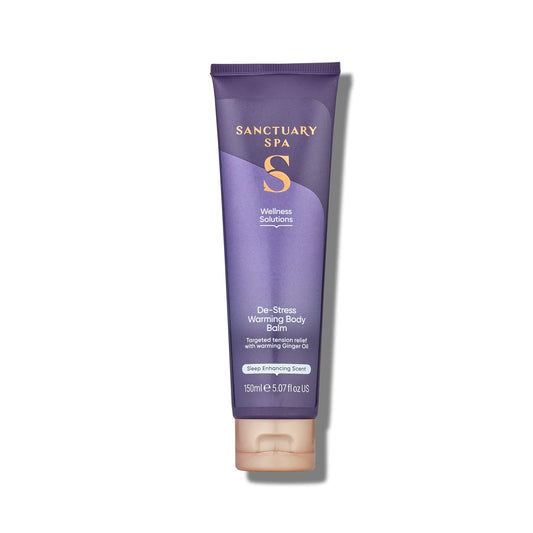 Sanctuary Spa De-Stress Warming Body Balm - 150ml - Muscle Relaxation Purple