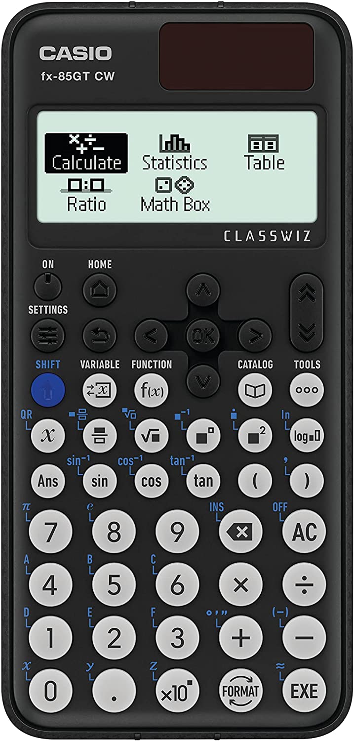  New Casio FX-85GTCW Black Scientific Calculator