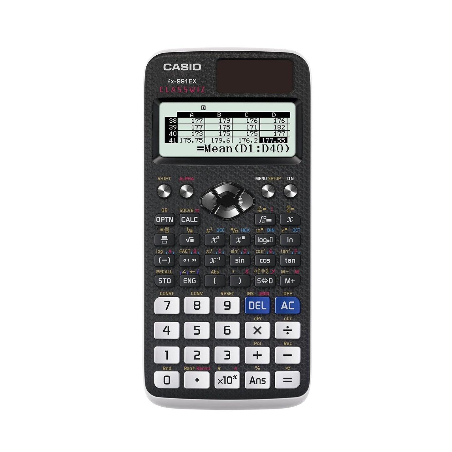 CASIO FX-991EX Advanced Engineering/Scientific Calculator (UK VERSION), Black