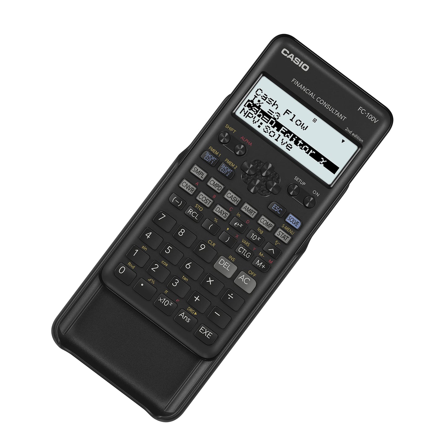 Casio FC-100V-2, Financial Calculator Second Edition, FC-100V-2-W-ET