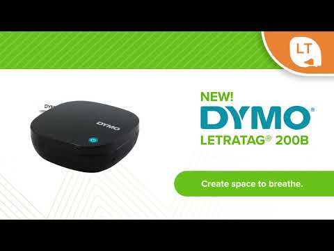 Dymo LetraTag 200B Bluetooth Label Maker, Compact Label Printer, Connects  Through Bluetooth Wireless Technology to iOS and Android
